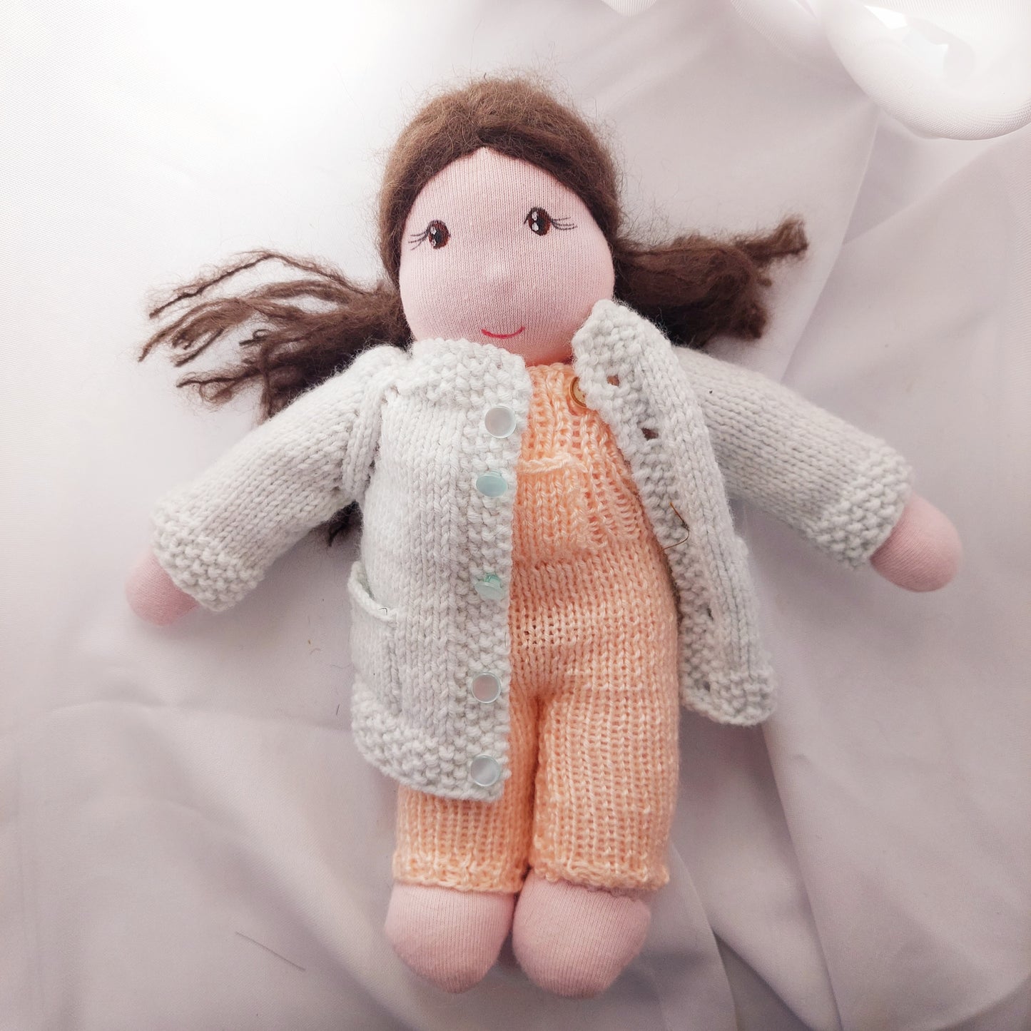 Waldorf Dolls with Knitted Clothes